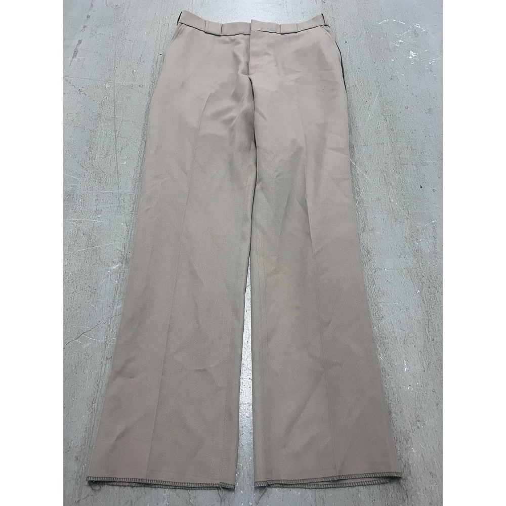 Flying Cross by Fechheimer Uniform Pants Mens 38 Reg Tan Wool Blend Workwear NWT